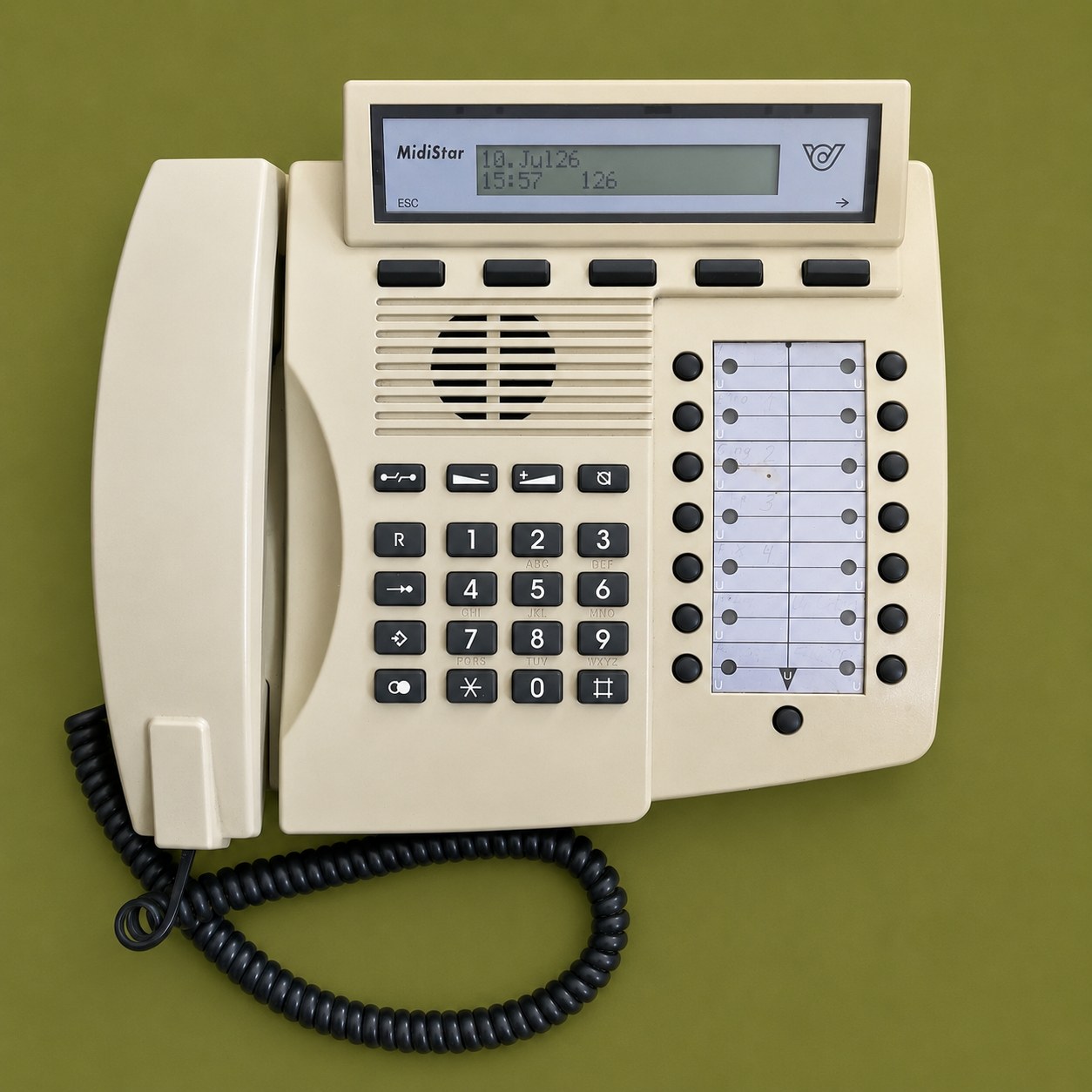Systemtelefon der MidiStar-Telefonanlage